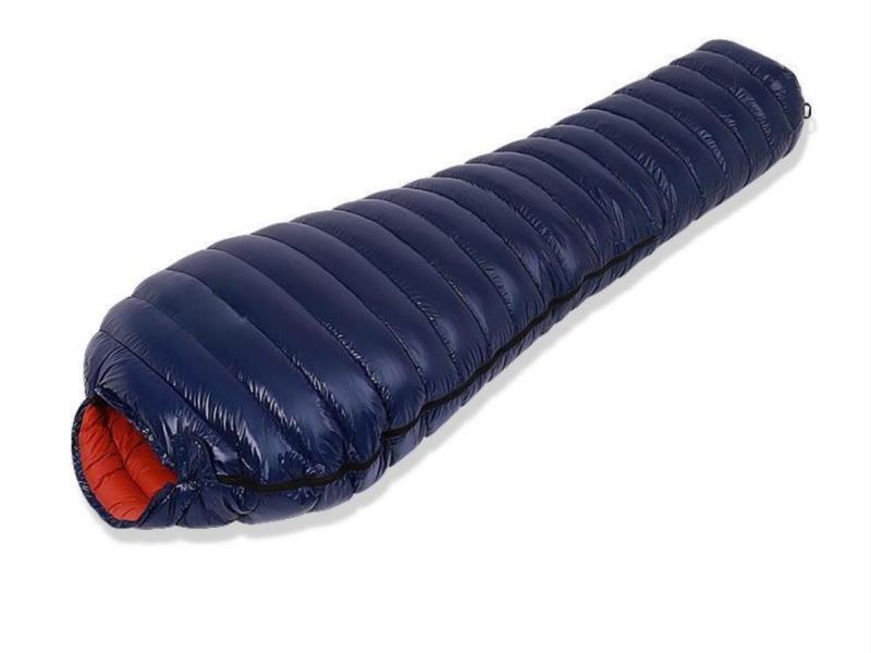 Outdoor Camping Winter Thickened Goose Down Cold-Proof Warm Mummy Down Sleeping Bag